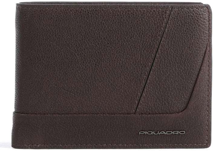 Кошелек мужской Piquadro Carl, кожа натуральная, темно-коричневый  [pu257s129r/tm]